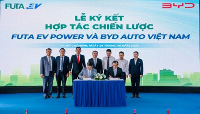 Futa EV Power và BYD Auto Việt Nam phát triển hạ tầng sạc xe điện - Ảnh 1.