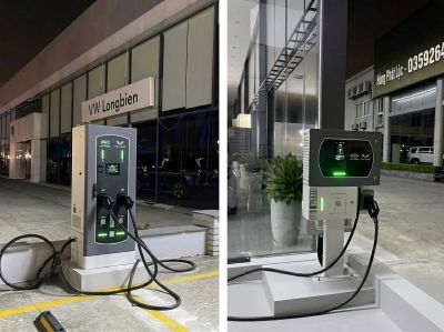 Trụ sạc xe điện Vinfast