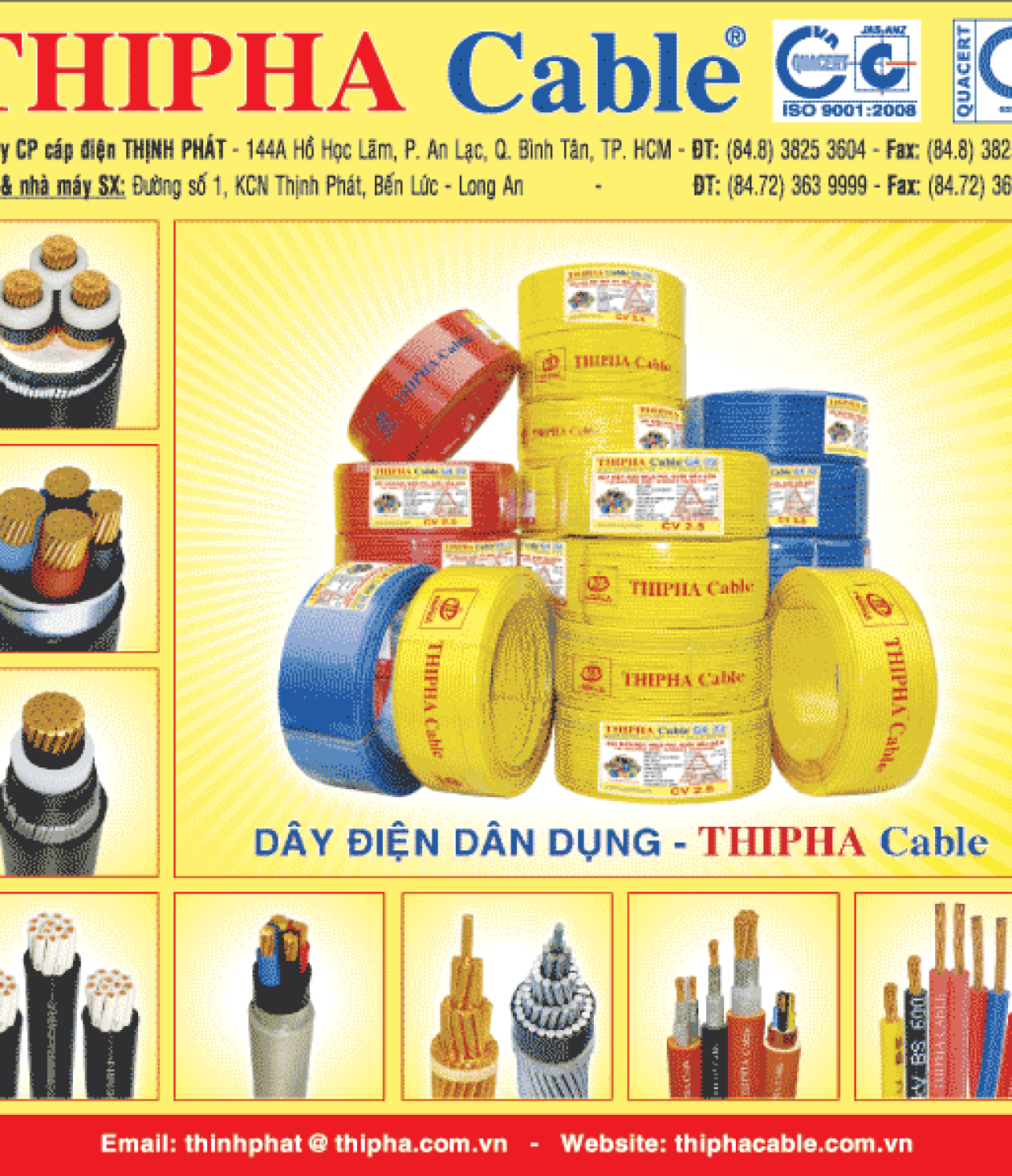 GIÁ DÂY CÁP ĐIỆN THỊNH PHÁT