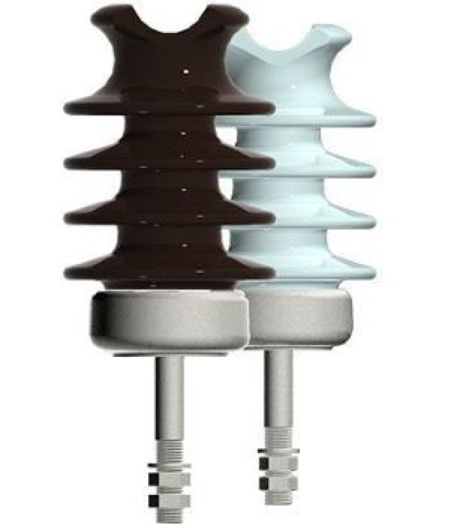 Giá phụ kiện, vật tư lắp trạm biến áp - Sứ linepost 24kV