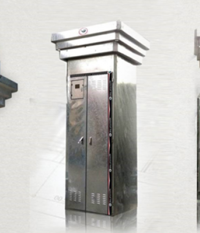 Giá trụ thép đỡ máy biến áp