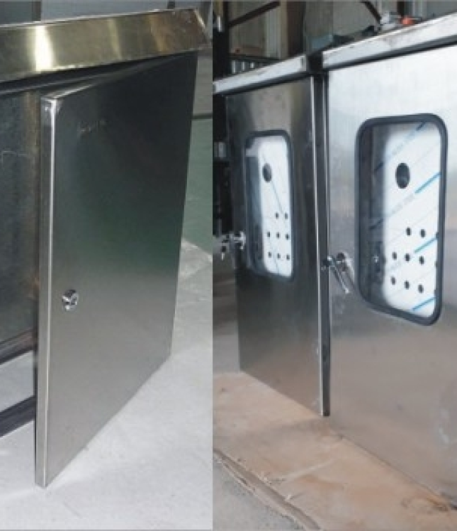 Gia công vỏ tủ điện chất liệu Inox 304 theo yêu cầu
