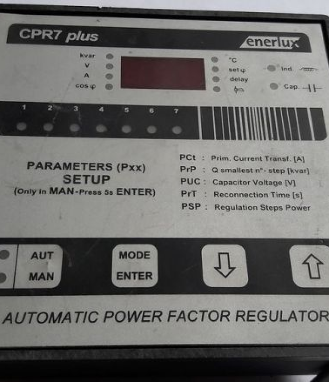 Giá đồng hồ, bộ điều khiển bù công suất hiệu Enerlux
