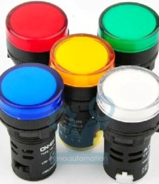 Giá đèn báo dạng led, báo pha ĐVX, báo on, off