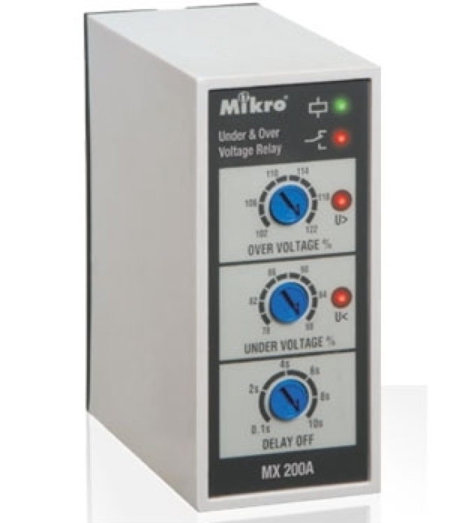 Giá bộ Relay bảo vệ điện áp Mikro MX200A - 380
